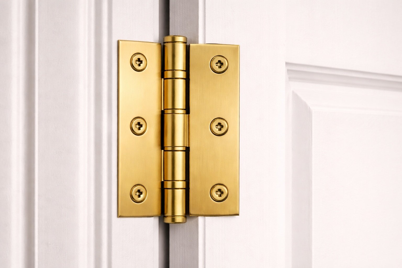 Вариант со смазыванием дверных петель странный, но возможный. Фото.