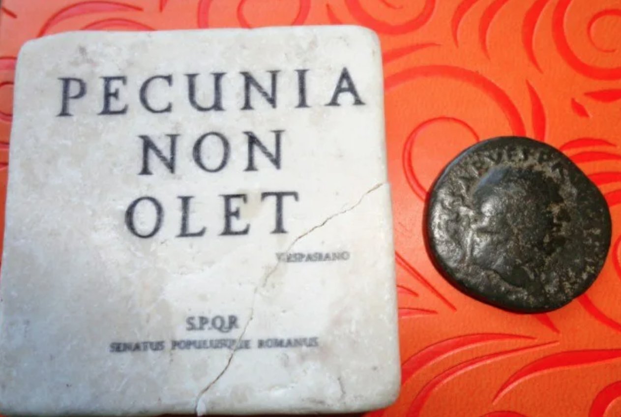 Что означает выражение деньги не пахнут. По-латыни «деньги не пахнут» звучит как «pecunia non olet».. Источник изображения: Live Science. Фото.