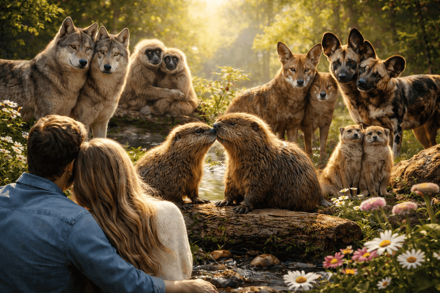 Самые моногамные млекопитающие: рейтинг, где человек только седьмой