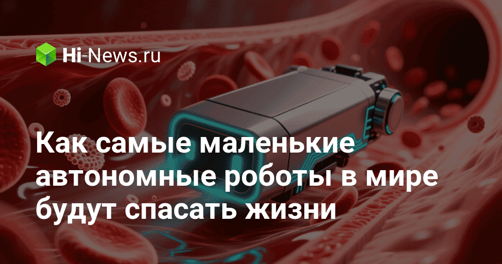 Как самые маленькие автономные роботы в мире будут спасать жизни.