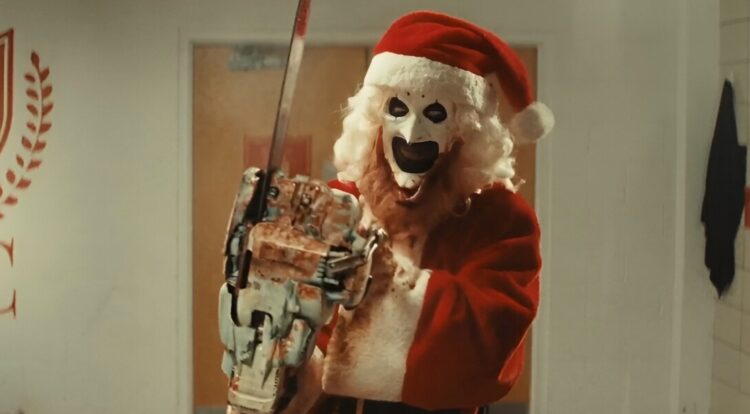 Ужасающий 3 (2024). Кадр из фильма «Ужасающий 3». Фото.