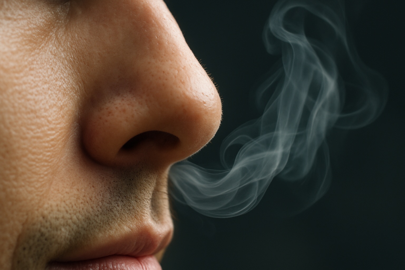 Ноздри чувствуют запахи по-разному. Быстрое и медленное дыхание позволяет чувствовать разные запахи. Фото.