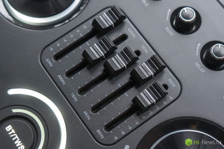 Как звучит Урал Молот 203. Двигай эквалайзер под себя и получай звук, который понравится еще больше. Фото.