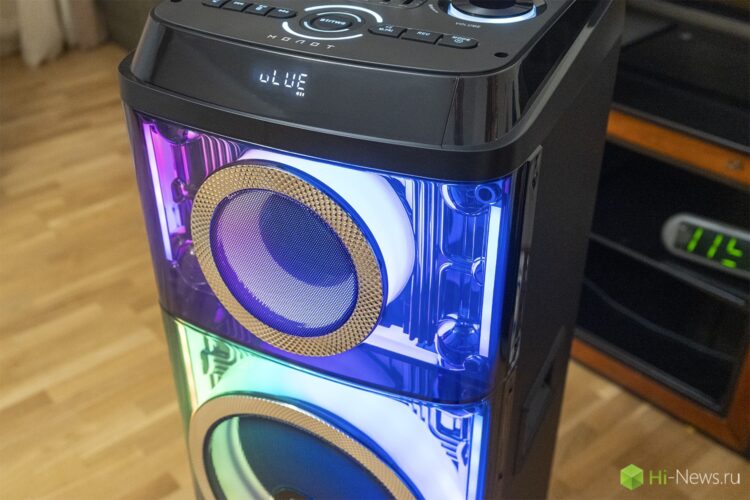 Обзор колонки Урал Молот 203. Она не просто большая, но и красивая. Фото.