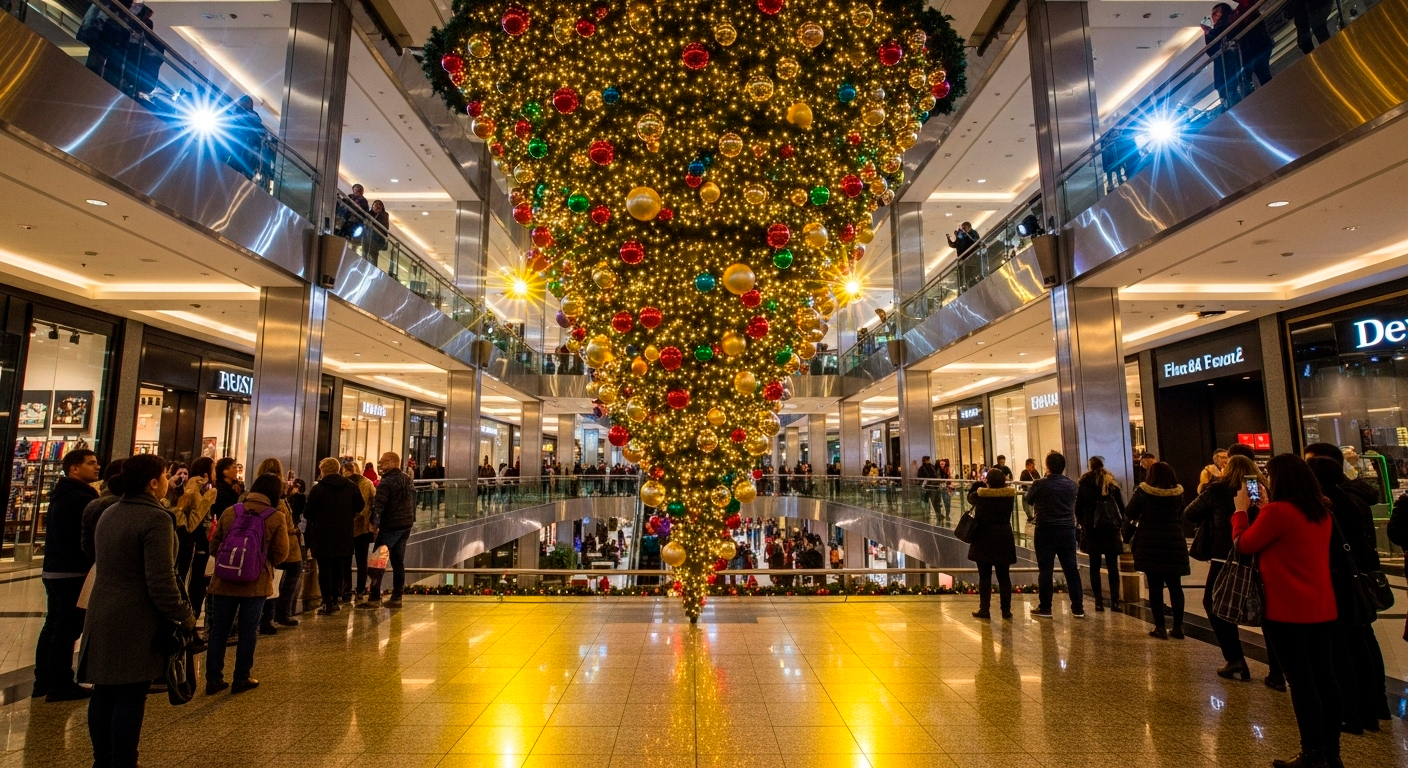 Перевёрнутая ёлка: что это за тренд и как повторить его дома