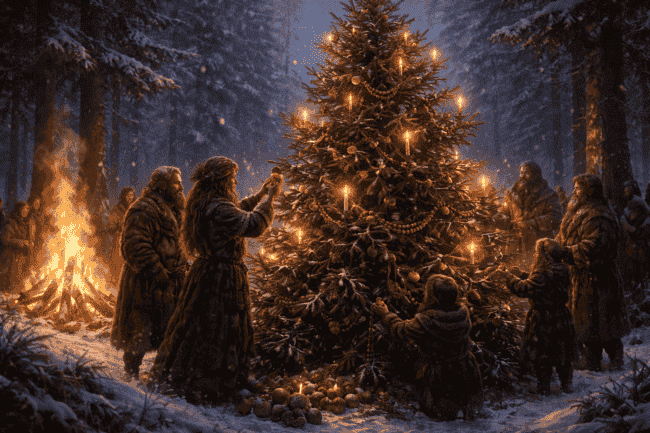 Почему наряжают ёлку на Новый год: 5 неожиданных версий. Фото.