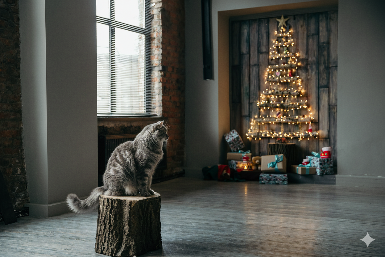 Коты одобрили: рейтинг самых необычных новогодних ёлок для дома Коты одобрили: рейтинг самых необычных новогодних ёлок для дома