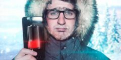 Почему на морозе смартфон быстро разряжается и что с этим делать. Фото.