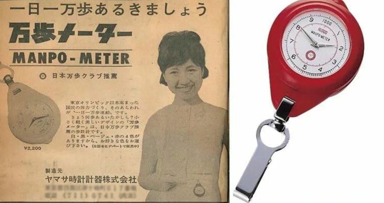 Японский шагомер «Manpo-Kei». Источник изображения: reddit.com. Фото.