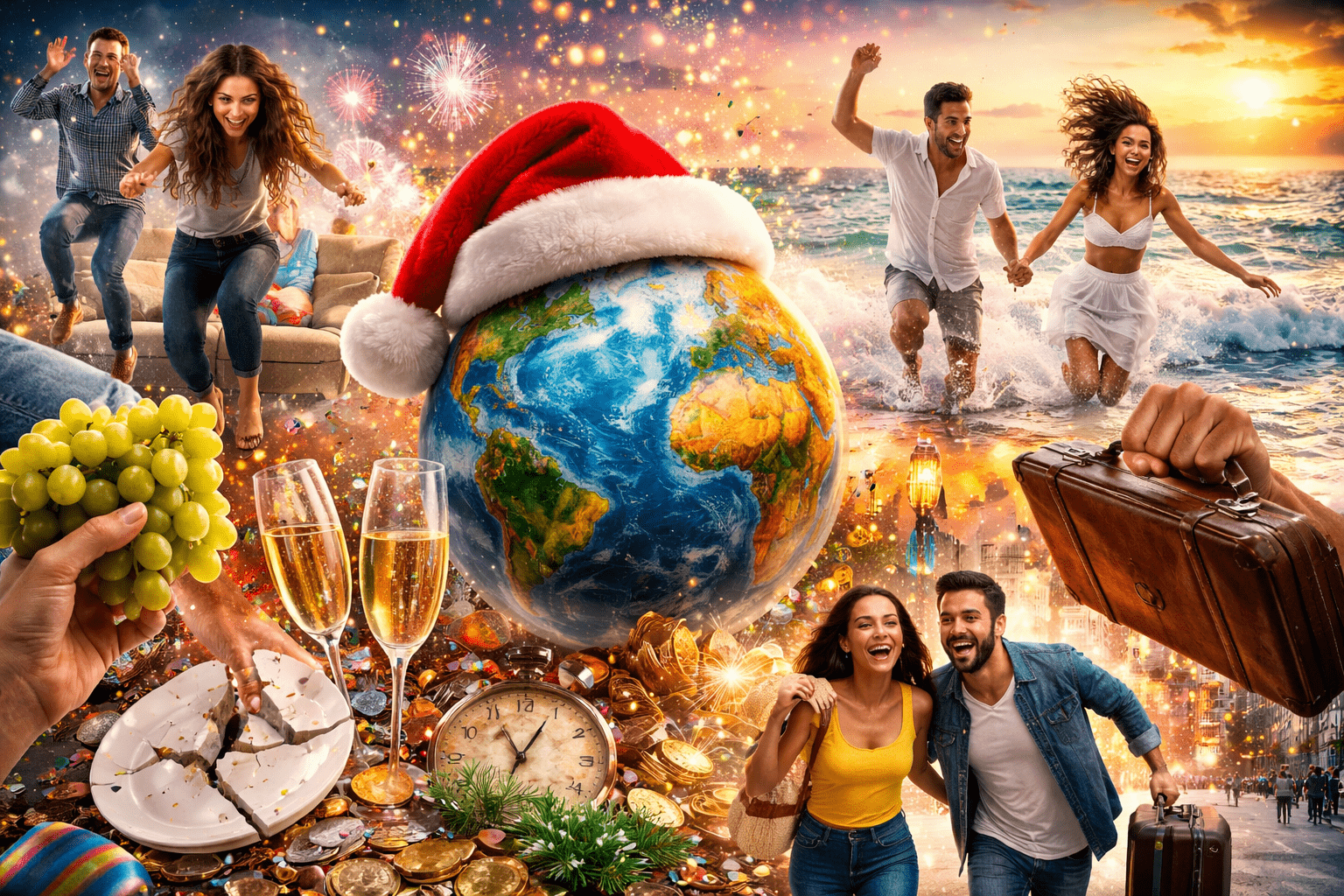 Вы точно не встречали Новый год так: странные и забавные традиции со всего мира