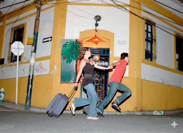 Виноград, тарелки и чемоданы: необычные новогодние традиции разных стран. Колумбийцы верят, что чем больше энтузиазма вложено в этот ритуал, тем больше шансов, что мечты о путешествиях станут реальностью. Источник изображения: ru.pinterest.com. Виноград, тарелки и чемоданы: необычные новогодние традиции разных стран. Колумбийцы верят, что чем больше энтузиазма вложено в этот ритуал, тем больше шансов, что мечты о путешествиях станут реальностью. Источник изображения: ru.pinterest.com. Фото.