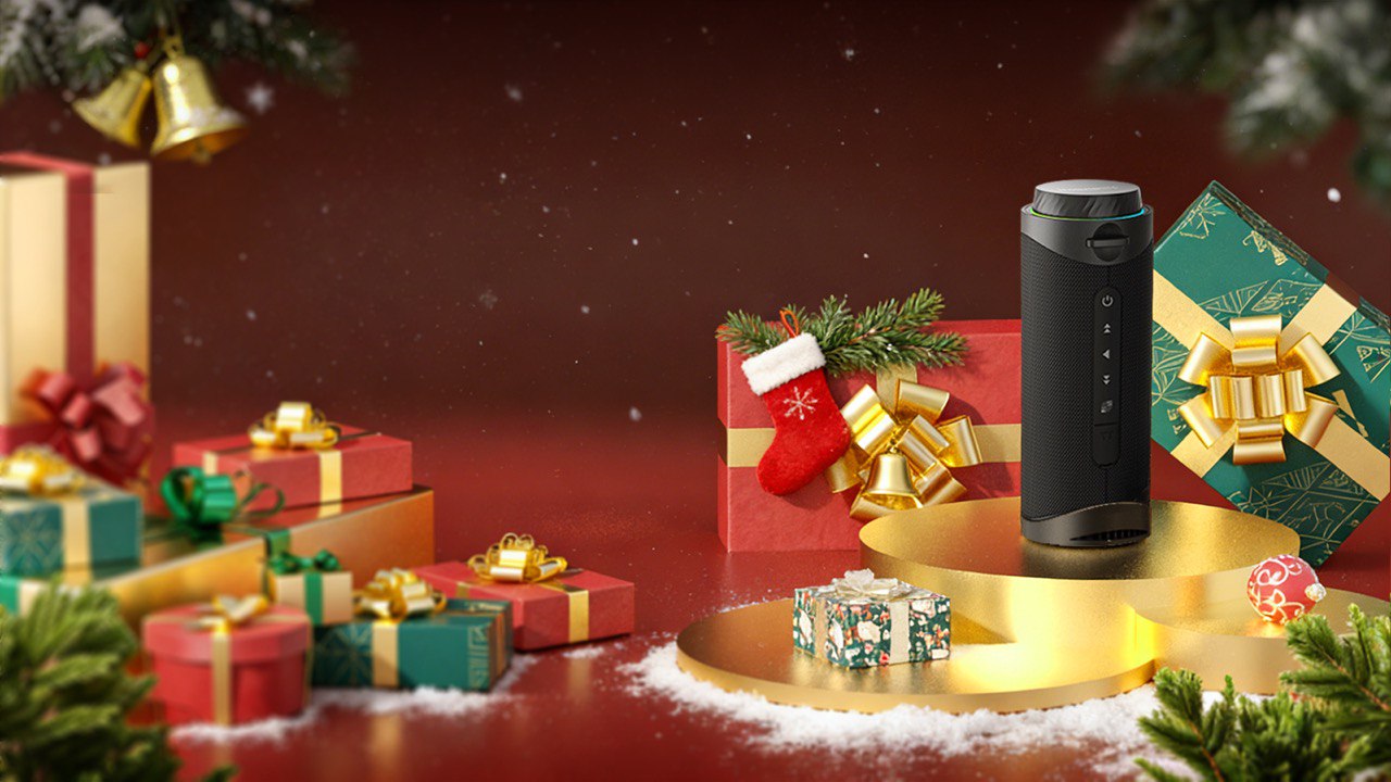 Tronsmart T8 — колонка со звучанием на 360. Звучание на 360 градусов — это круто. Фото.