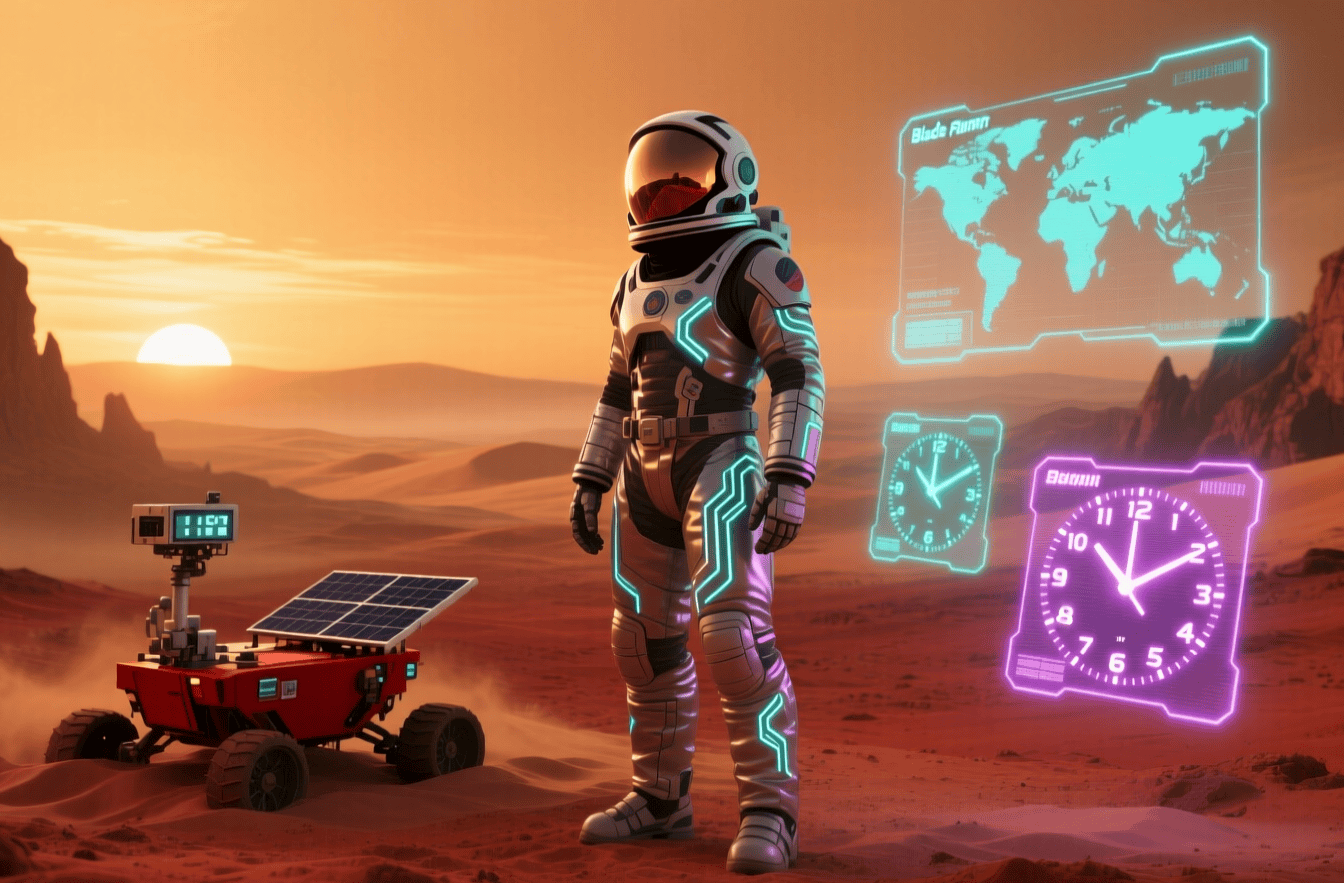 Насколько время на Марсе отличается от земного согласно теории относительности