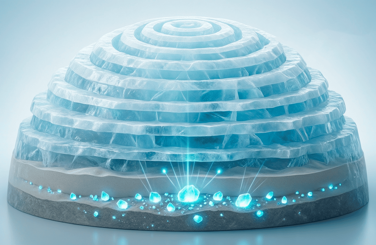 Многолетняя мерзлота никогда не бывает однородной. Это всегда много слоев, каждый из который несет информацию о своем этапе истории. Фото.