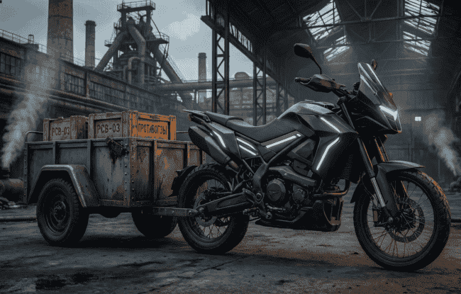 На что способен электрический мотоцикл от Калашникова, и кому он нужен. Фото.