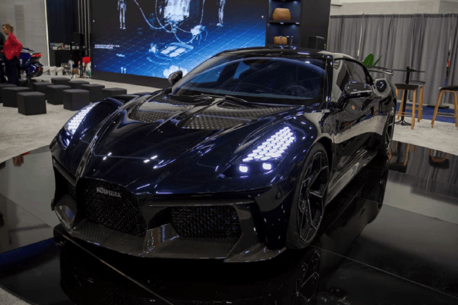 Гиперкар от производителя пылесосов: 1876 л.с. и разгон до сотни за 1,8 секунды. Фото.