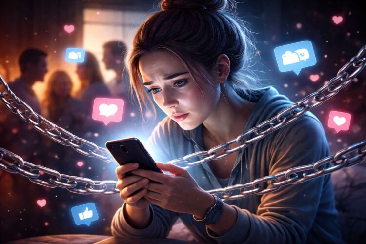 Почему зависимость от смартфона отличается от других зависимостей. Зависимость от смартфона — это поведенческая зависимость, но это не всегда клиническое состояние. Фото.