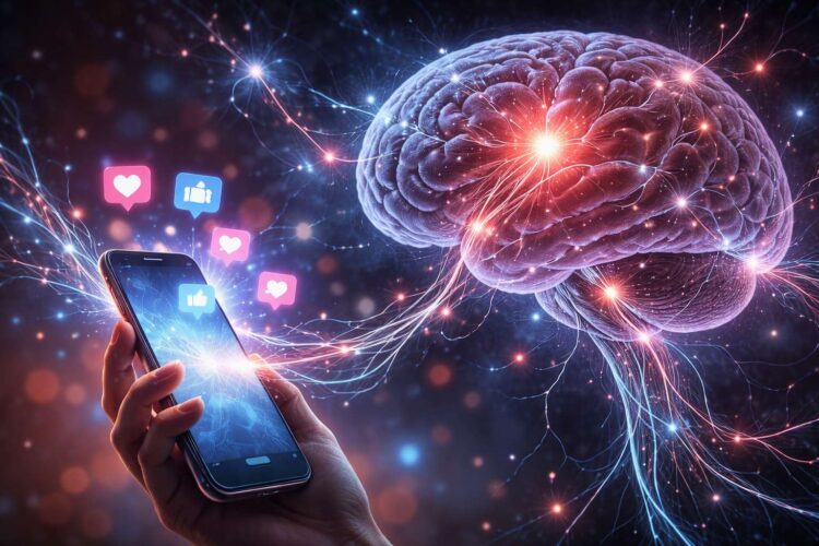 Почему смартфон помогает справляться со страхом одиночества. Исследование не говорит, что дофамин тут ни при чём или что модель вознаграждения не работает, оно лишь дополняет картину социально-когнитивным механизмом. Фото.