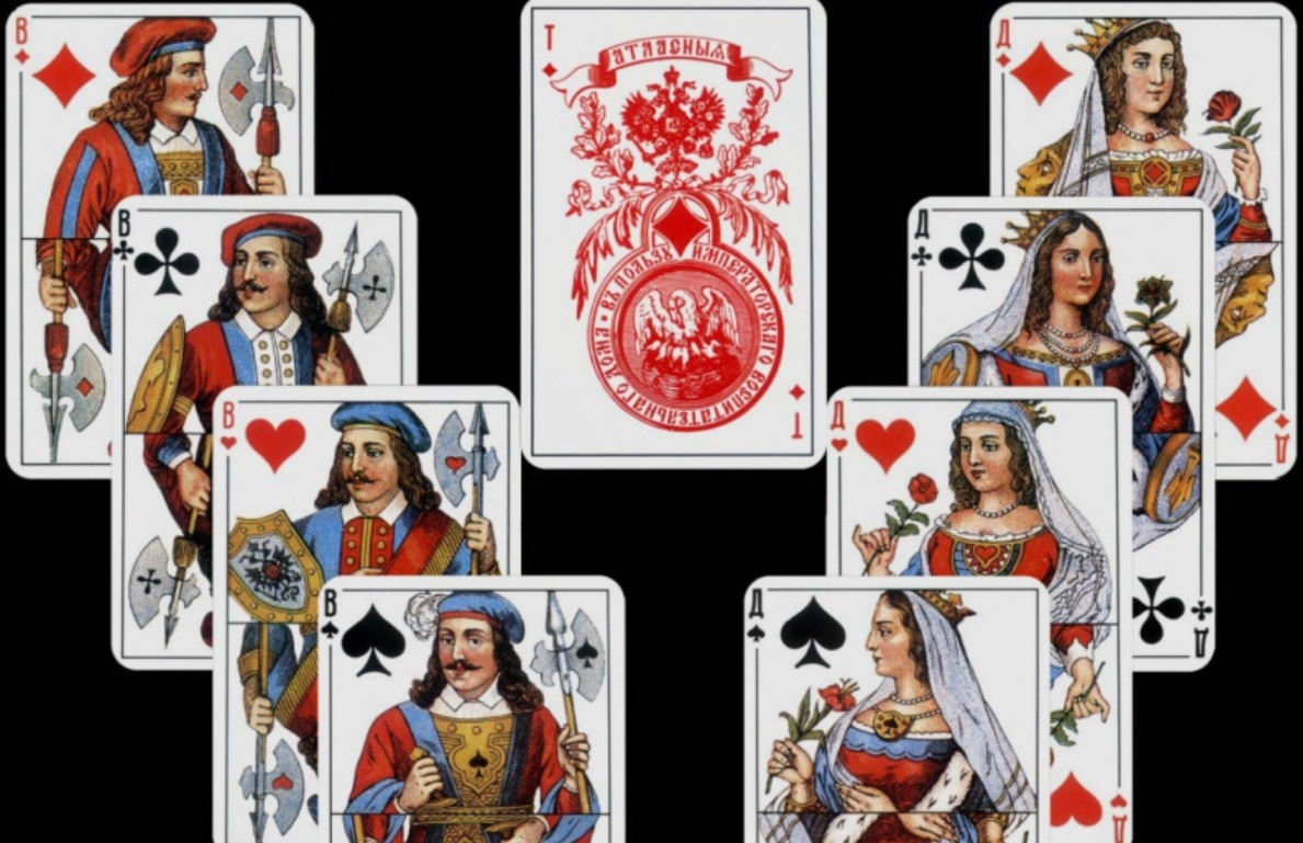 В оригинале бубновый туз выглядел совершенно по-другому. Источник изображения: artchive.ru. Фото.