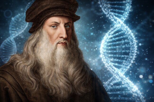 Ученые нашли ДНК Леонардо да Винчи: она может раскрыть секрет его гениальности. Фото.