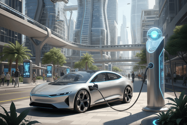 Сколько на самом деле служат батареи электромобилей. Каждый цикл зарядка-разрядка немного изнашивает аккумулятор. Фото.