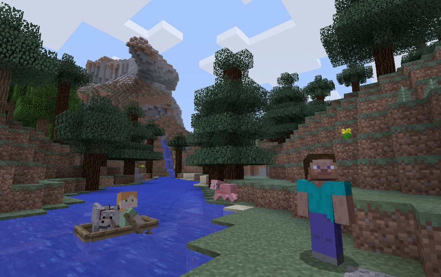 Скриншот Minecraft. Источник изображения: nme.com. Фото.