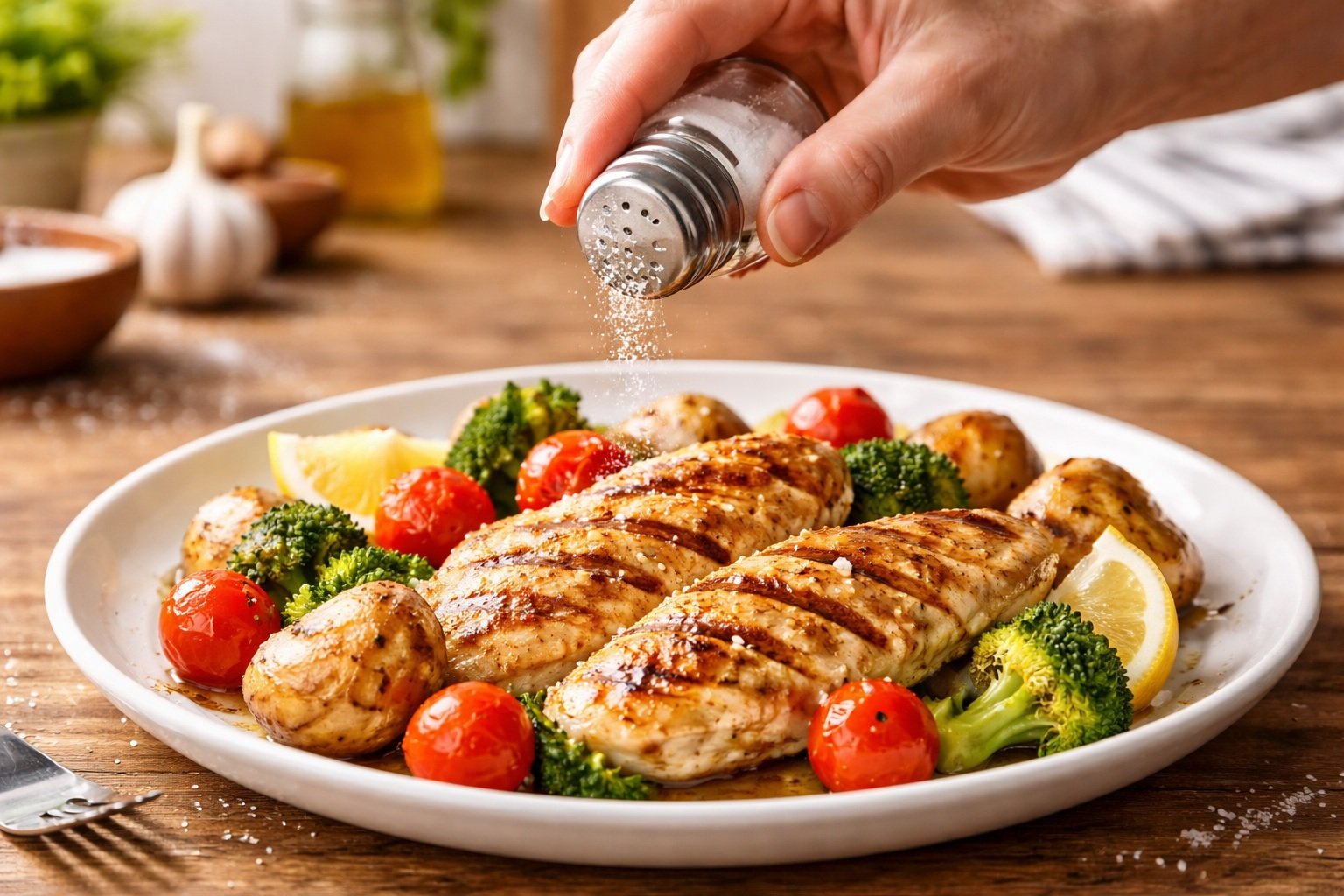 Какой бы ни была соль, слишком много ее употреблять нельзя. Фото.