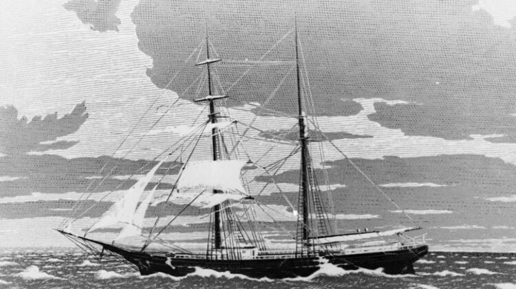 Мария Целеста (Mary Celeste). Двухмачтовая бригантина «Мария Целеста». Источник изображения: slashgear.com. Фото.