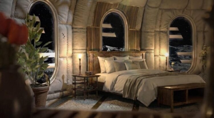 Сколько стоит бронь номера на Луне. Так, по планам GRU Space, будут выглядеть номера в лунном отеле. Источник изображения: odditycentral.com. Фото.