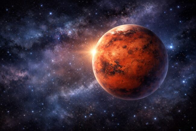 Нам говорили, что на Марсе нет воды, но правда оказалась другой. Фото.