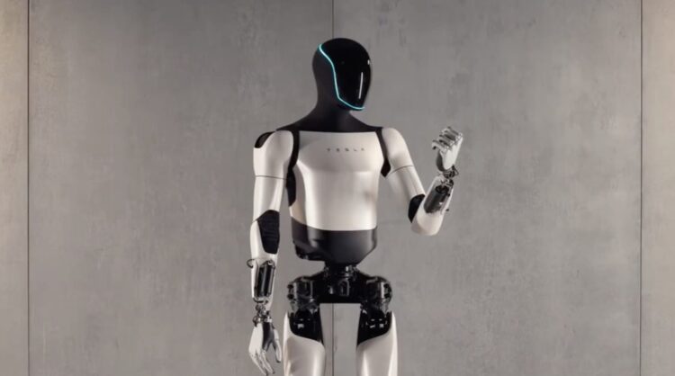 Tesla будет производить больше роботов. Робот Tesla Optimus. Источник изображения: wikimedia.org. Фото.
