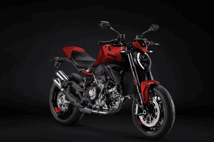 Ducati Monster+ с новым двигателем 890 V2. Ducati Monster+. Изображение: Ducati. Фото.