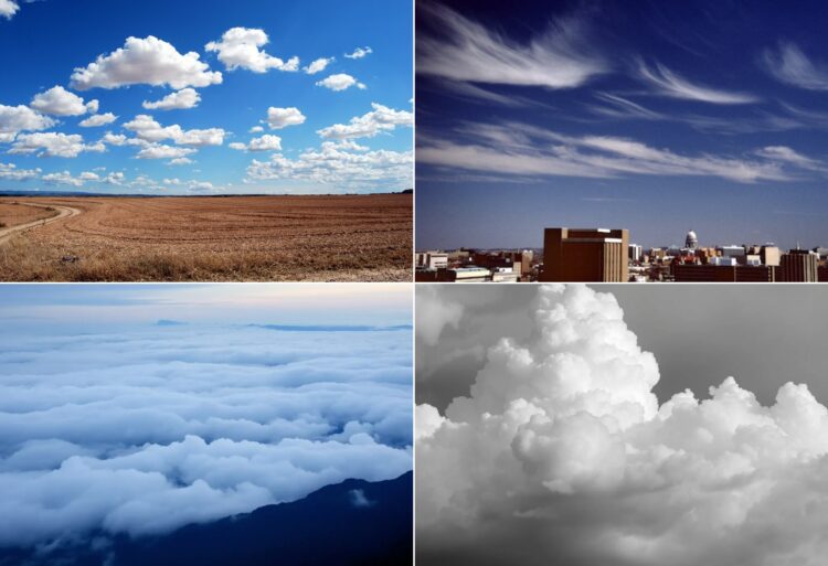 Почему облака бывают разной формы. Наглядный пример: кучевые, перистые, слоистые и кучево-дождевые облака. Источники изображений: pixabay.com, eoas.ubc.ca, pogoda.mail.ru. Почему облака бывают разной формы. Наглядный пример: кучевые, перистые, слоистые и кучево-дождевые облака. Источники изображений: pixabay.com, eoas.ubc.ca, pogoda.mail.ru. Фото.