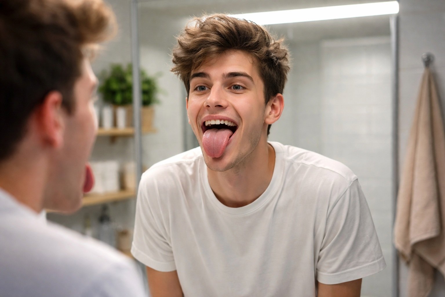 После зубной пасты вкусовые рецепторы на языке начинают работать неправильно. Фото.