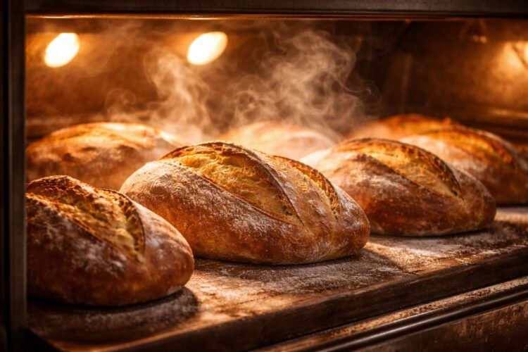 Почему свежий хлеб так вкусно пахнет, если мука почти не имеет запаха. Запах свежего хлеба сводит с ума, тут же хочется его съесть! Но откуда он берётся, если мука почти не пахнет? Фото.