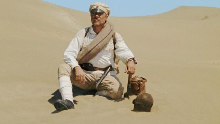 Сарыкум — золотые барханы Дагестана. Кадр из фильма «Белое солнце пустыни». Фото.