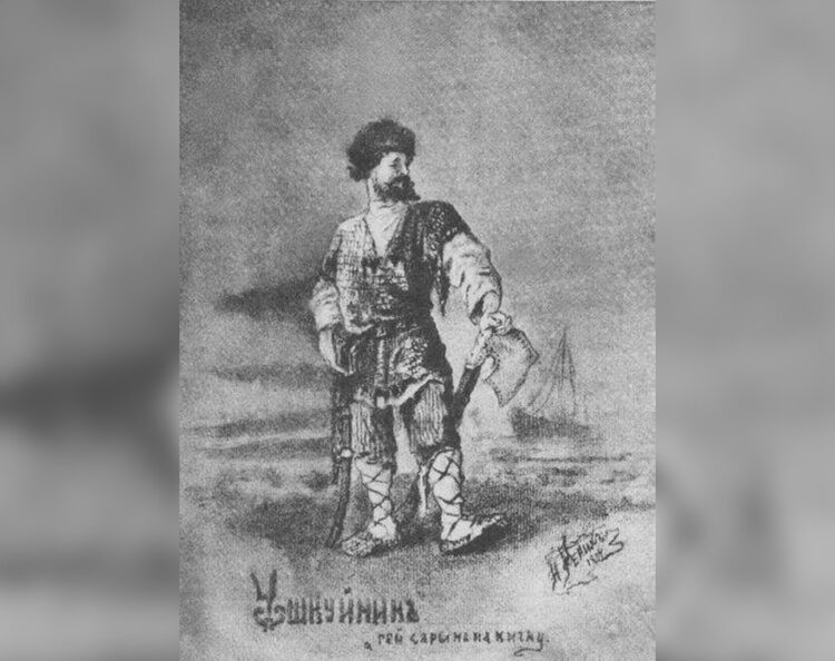 Как грабили русские пираты. Ушкуйник в представлении художника 19 века. Источник изображения: diletant.media. Фото.