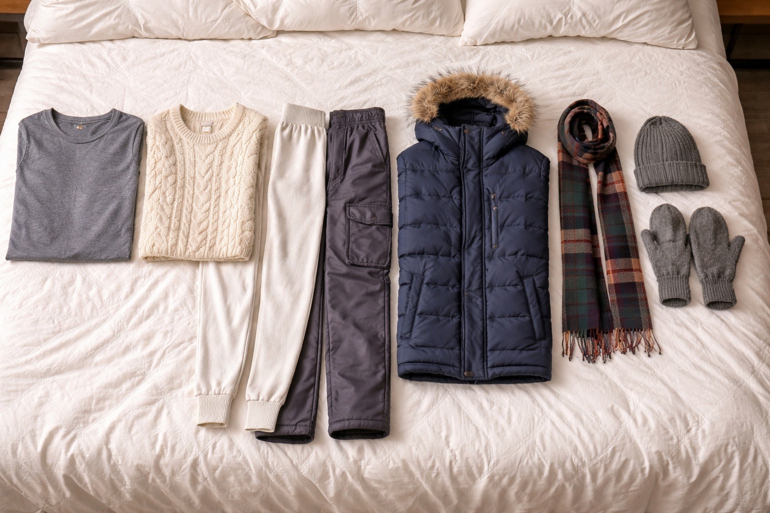 Как одеваться в морозы. Минимальный набор одежды для российских морозов. Фото.