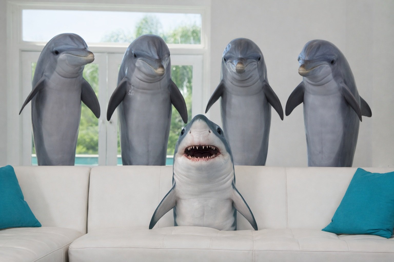 Почему акулы боятся дельфинов: удивительная правда из глубин океанов