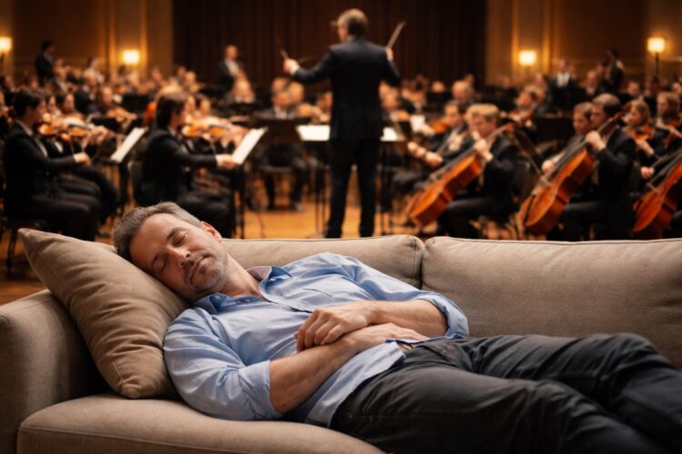 Высокий порог чувствительности к звуку. Некоторые люди совершенно не подвержены шуму и крепко спят. Высокий порог чувствительности к звуку. Некоторые люди совершенно не подвержены шуму и крепко спят. Фото.