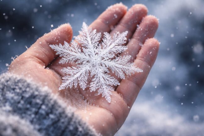 Какого цвета снег на самом деле? Все это время мы ошибались. Фото.