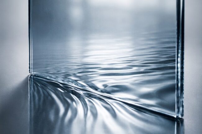 Почему стекло считают жидкостью, хотя на самом деле оно твёрдое. Фото.