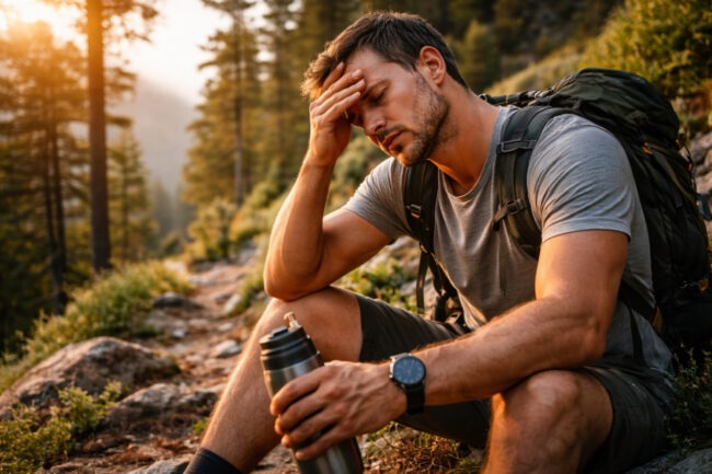 Почему усталость накрывает именно тогда, когда вы останавливаетесь. Фото.