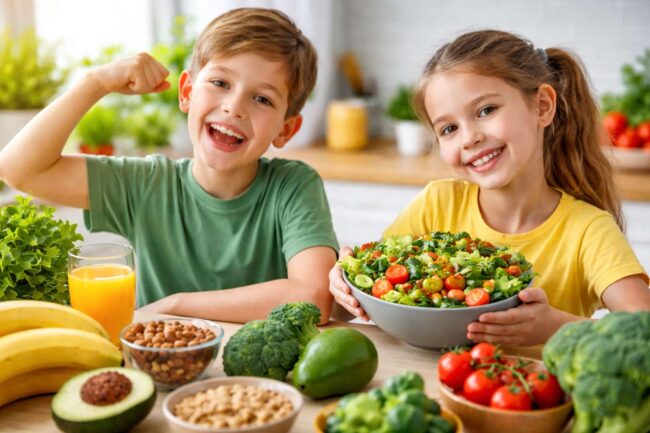 Полезно ли веганство для детей: польза, риски и выводы учёных. Фото.