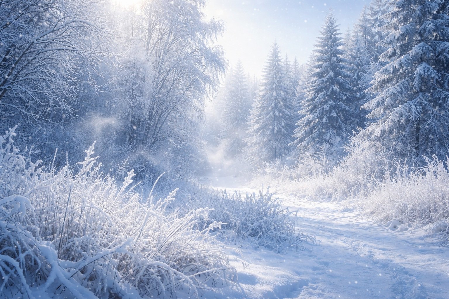 Зимний воздух неспособен удерживать влагу. Фото.