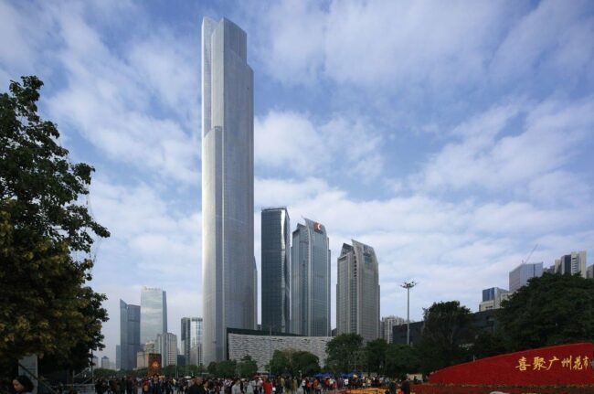 Самый быстрый лифт в мире поднимает на 100 этаж за 40 секунд: где он установлен? Фото.