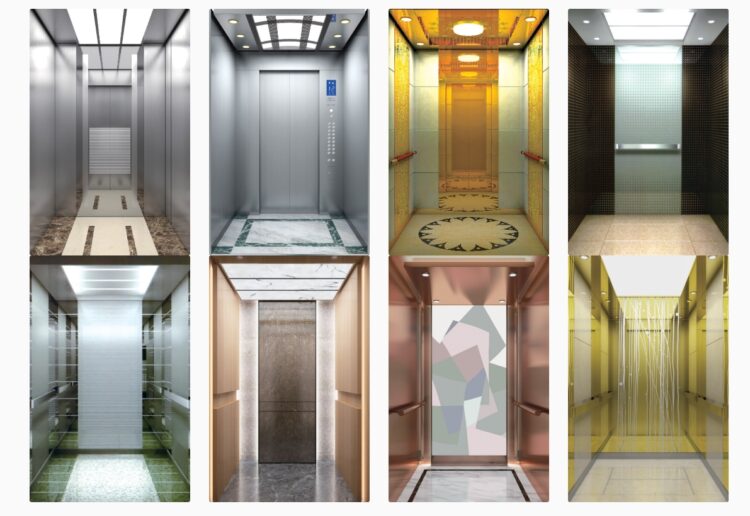 Скорость самого быстрого лифта. Интерьер лифтов Hitachi. Источник изображения: hitachielevator.com. Фото.