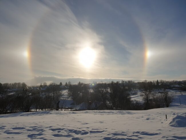 Что такое гало и почему его всё чаще видят в небе. Фото.