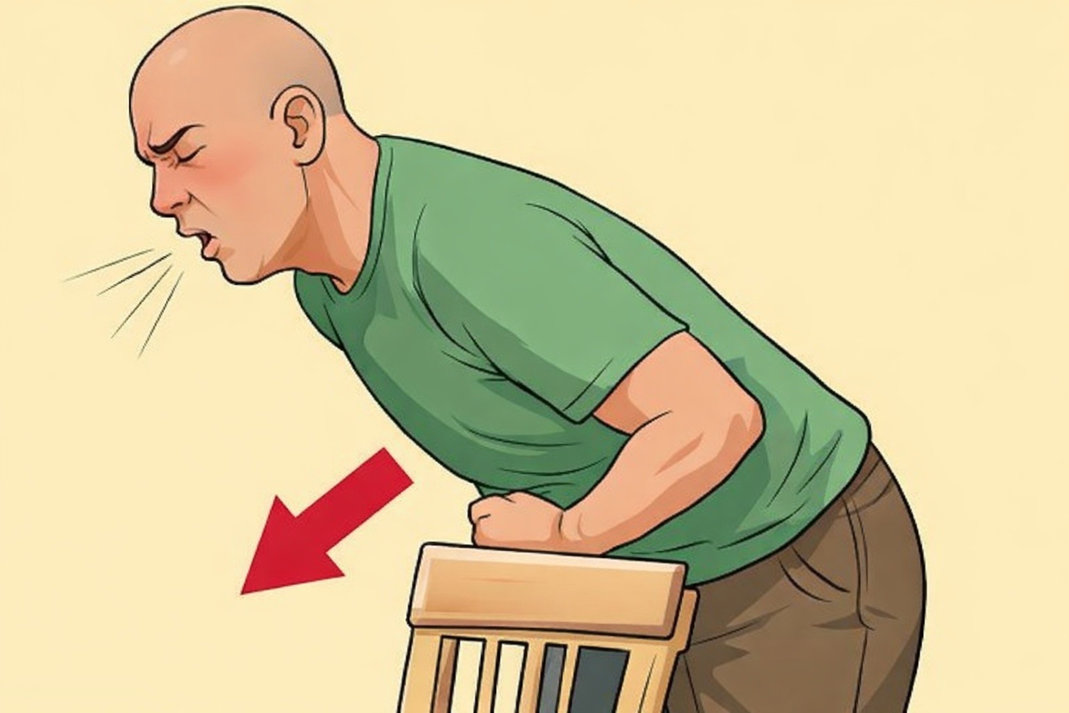 How to Perform the Heimlich Maneuver on Yourself. How to perform the Heimlich maneuver on yourself. Photo.