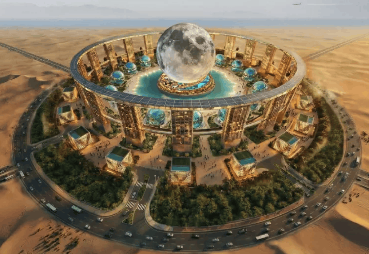 Каким будет самый большой аттракцион, который позволит ощутить себя на Луне